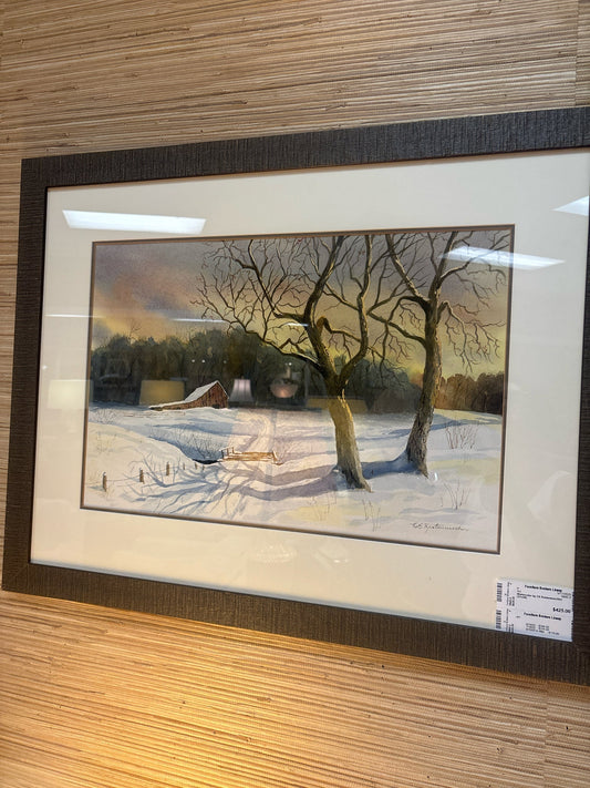 Watercolor by CE Kestenmachter (31x24)