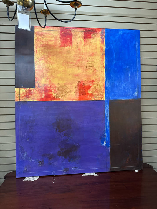 "Lightnings" by Jose Gonzalez Vertes (artist info @ desk)- 51x59