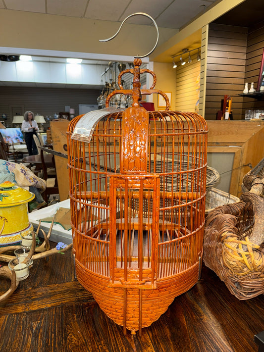 Asian Bamboo Bird Cage